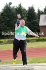 Shot putt, 2021 NECAA Open Graded Meeting, Morpeth. Photo: David T. Hewitson/Sports for All Pics